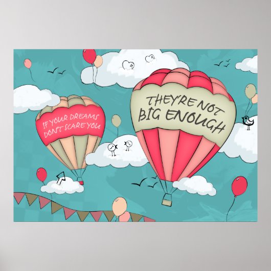 Grote dromen poster (Voorkant)