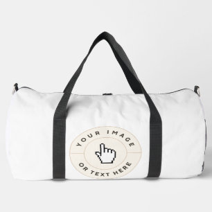 Grote Duffel Bag - Custom Uw afbeelding/tekst toev Plunjezak
