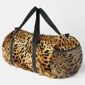 Grote Duffel Bag Leopard Print Plunjezak (Rechterhoek)