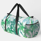 Grote Duffel Bag Tropische Print Plunjezak (Rechterhoek)