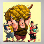 Grote Duur - Kunstafdrukken op Canvas Poster (Voorkant)