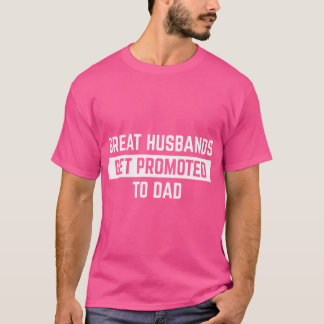 Grote echtgenoten worden gepromoveerd tot papa om t-shirt