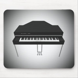 Grote elektrische piano: 3D-model: Mousepad Muismat