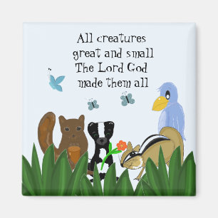 Grote en kleine creaties magneet