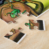 Grote en kleine dieren legpuzzel (Zijkant)