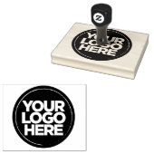Grote en vette eyecatching rubberen inktstempel rubberstempel (Gestempeld)