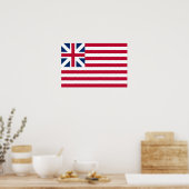 Grote EU-vlag Poster (Keuken)