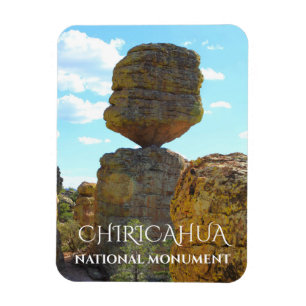 Grote evenwichtige rots, Chiricahua National Monum Magneet