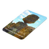 Grote evenwichtige rots, Chiricahua National Monum Magneet (Linkerzijde)