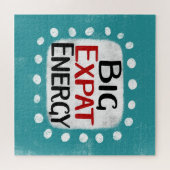 Grote Expat Energie Jigsaw Puzzel (Horizontaal)