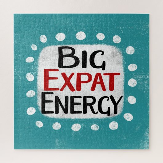 Grote Expat Energie Jigsaw Puzzel (Verticaal)