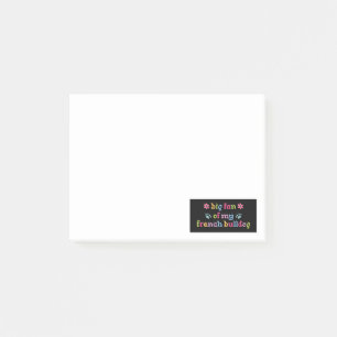 Grote fan van mijn Franse Bulldog Post-it® Notes