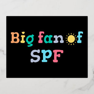Grote fan van SPF Folie Feestdagen Briefkaart