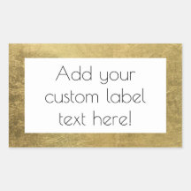 Grote Faux Gold Leaf Custom Craft Favor Bruiloft