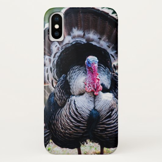 Grote feestelijke Thanksgiving Turkije Case-Mate iPhone Case (Achterkant)
