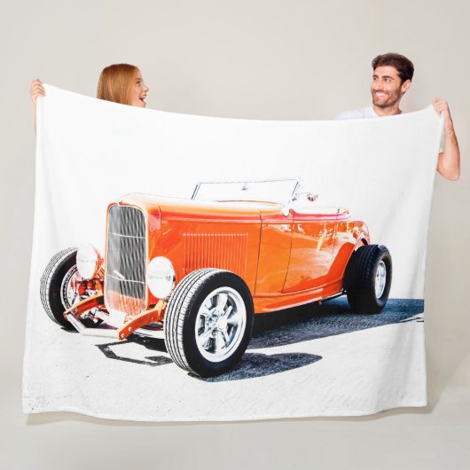 Grote Fleece Deken Hot Rod (In situ)