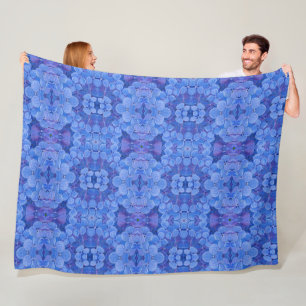Grote fleece deken Nikko Blue Hydrangea