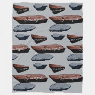 Grote fleece deken: Stone's Throw Deken