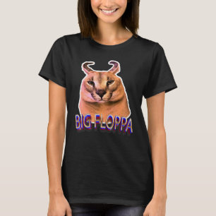 Grote Floppa Meme Kat 2 T-shirt