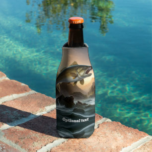 Grote forel in stroomversnellingen flesjeskoeler