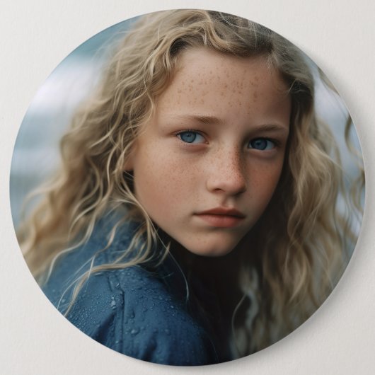 GROTE FOTO AANGEPASTE BUTTON (Voorkant)