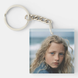 GROTE FOTO OP MAAT SLEUTELHANGER