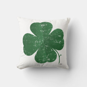 Grote Four Leaf Clover - stijl Kussen