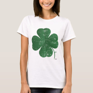 Grote Four Leaf Clover - stijl T-shirt