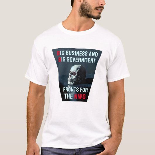 Grote fronten (licht) T-shirt (Voorkant)