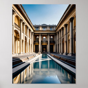 Grote Galerie van het Louvre Poster
