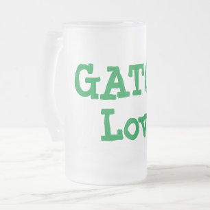 Grote Gator Love Matglazen Bierpul Matglas Bierpul