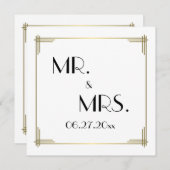 Grote Gatsby Witte Kaart Doos Kaarten (Voorkant / Achterkant)