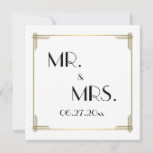 Grote Gatsby Witte Kaart Doos Kaarten (Achterkant)