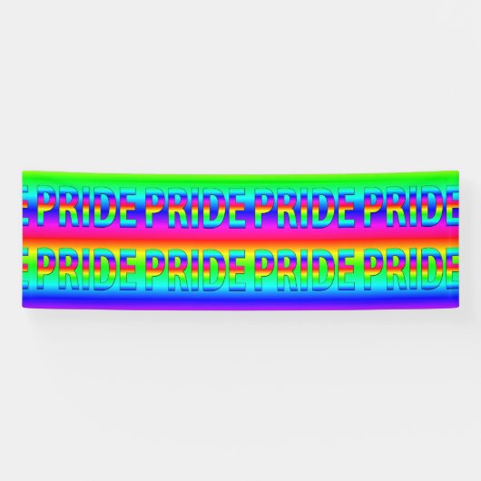 Grote Gay Pride Banner (Horizontaal)