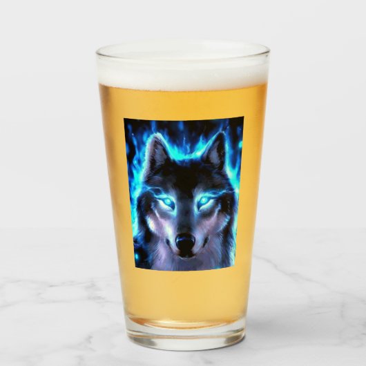 Grote geest van de Wolf Glas (Voorkant gevuld)
