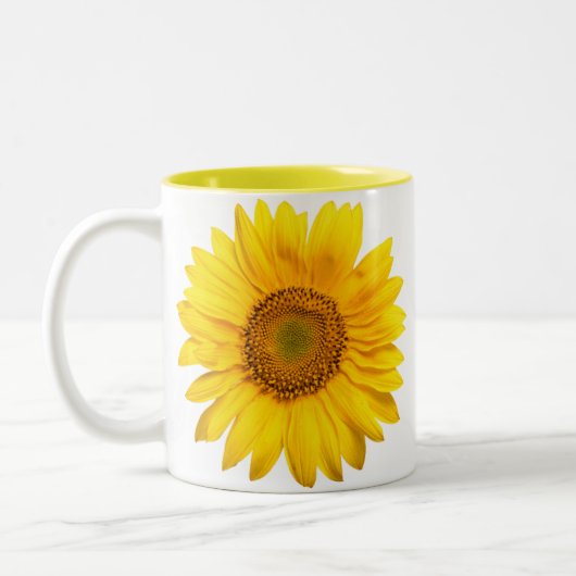 grote gele Mok zonnebloem (Links)