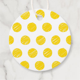 Grote gele pols Pickleball Balls Sports Bedankjes Labels