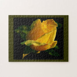 Grote gele rog legpuzzel