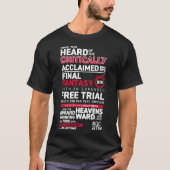 Grote Gemeenschap zoals GCBTW Promo MMO FF14 F T-shirt (Voorkant)