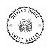 Grote gepersonaliseerde zelfgemaakte Logo custom r Rubberstempel (Afrduk)