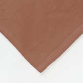 Grote Gingerbread Fleece Deken  (Hoek)
