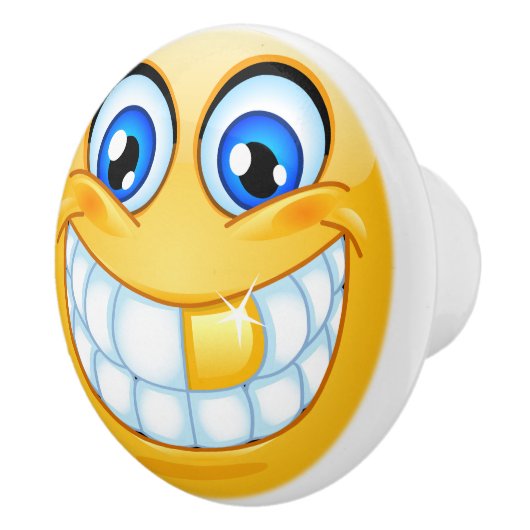 Grote Glimlach Happy Gezicht Lade Knop - SRF (Rechts)