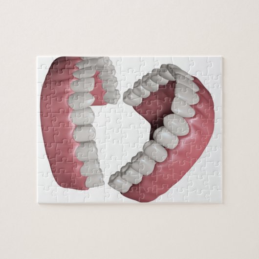 grote glimlach legpuzzel (Horizontaal)