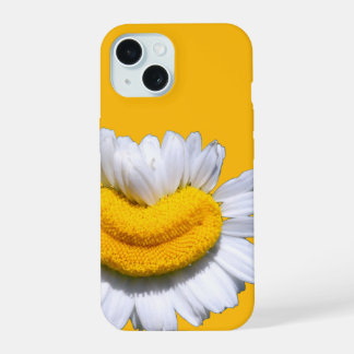 Grote glimlach van een kamille telefoonhoesje iPhone 15 hoesje