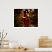 Grote godin: Brigid Poster (Keuken)