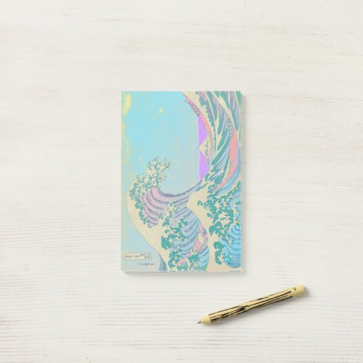 Grote Golf Pastel Post-it® Notes (Op bureau)