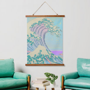 Grote Golf Pastel Tapijt Wanddecoratie Hangend Wandkleed