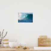 Grote golf poster van de Grote Oceaan (Keuken)