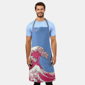 Grote golf - roze schort (Gedragen)