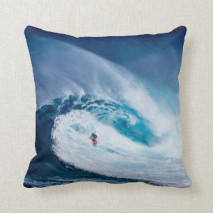 Grote Golf Surfen Oceaanlandschap Worpkussen Kussen